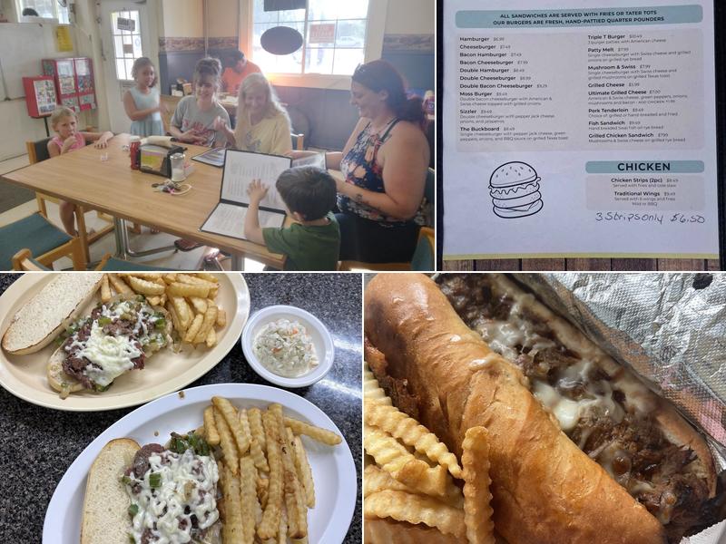 Buckboard Diner Menu