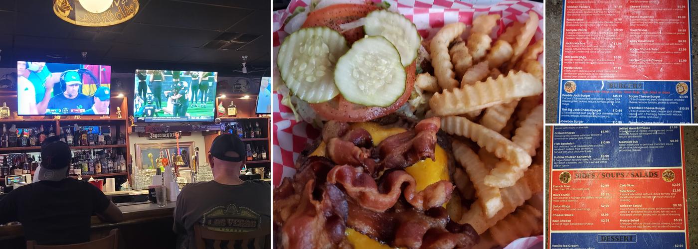 Jock's Sports Bar & Grill Menu