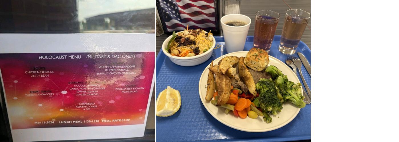 DFAC Menu