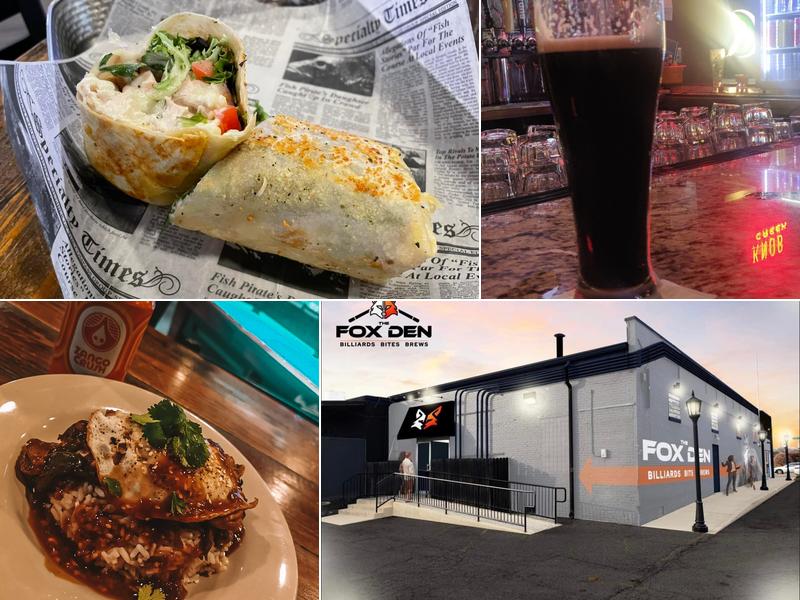 The Fox Den: Billiards, Bites, Brews