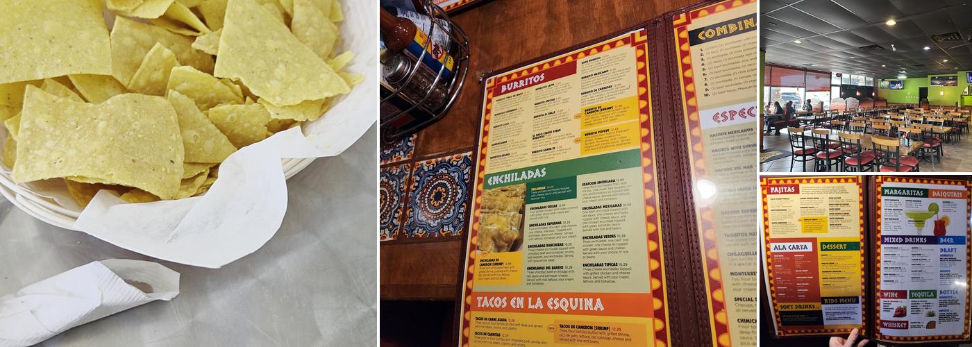 Cinco De Mayo Mexican Bar And Grill Menu