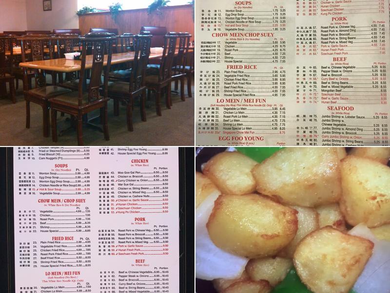 China Buffet Menu