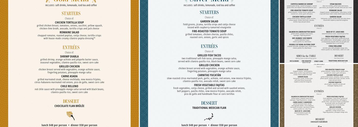 Sinigual Menu