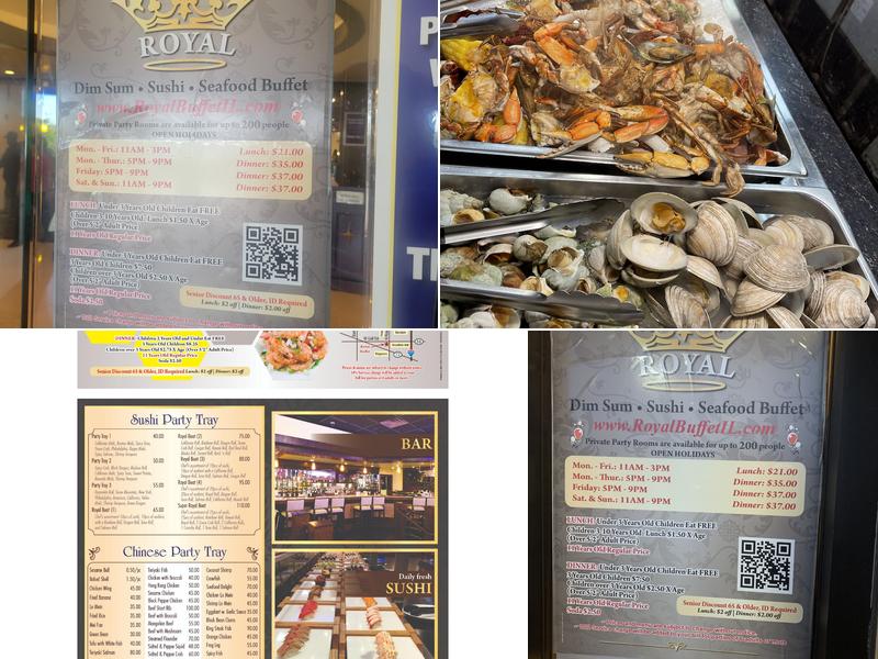 Royal Buffet Menu