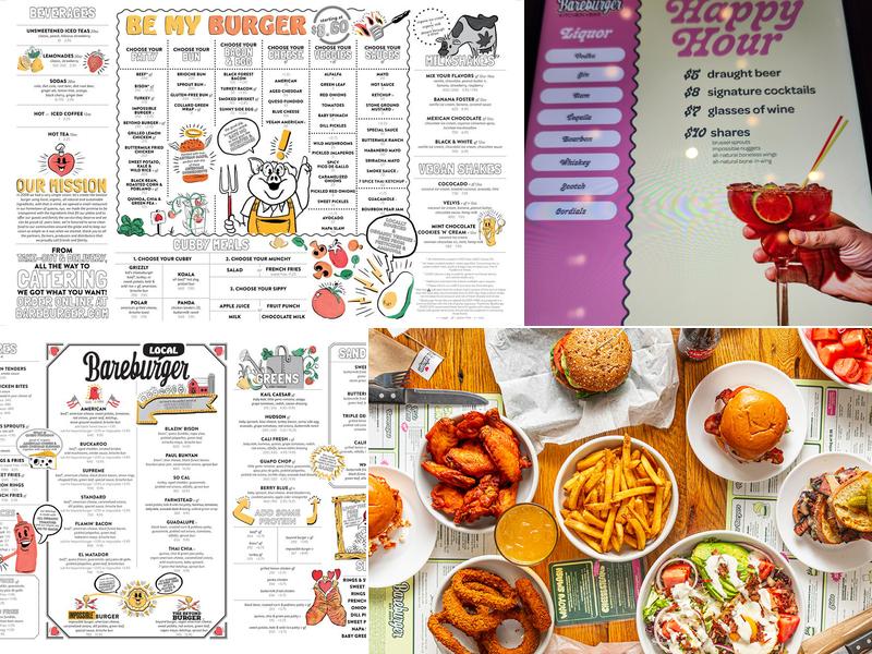 Bareburger Menu