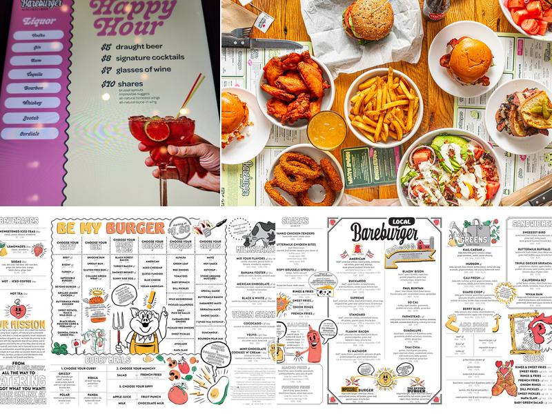 Bareburger Menu
