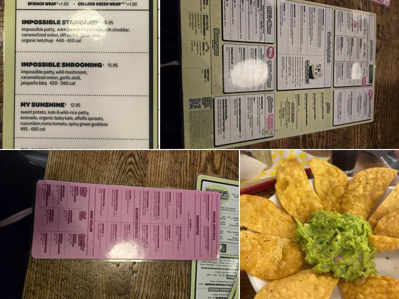 Bareburger Menu
