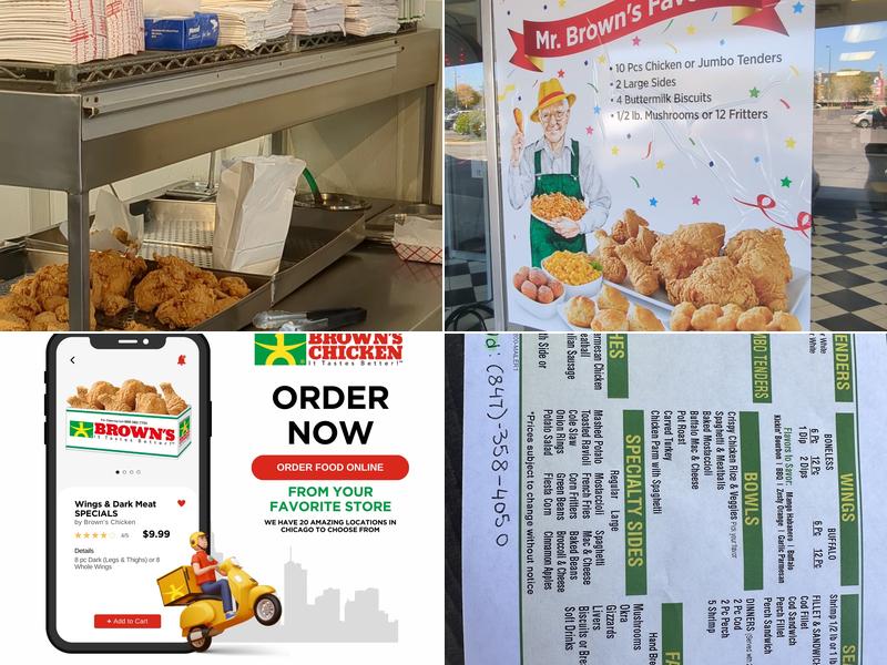 Brown's Chicken Menu