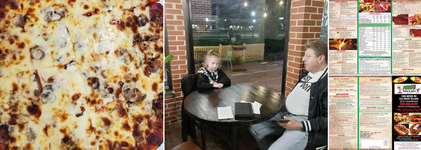 Mug's Pizza & Ribs Menu