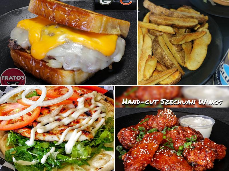 Frato's Culinary Kitchen Menu