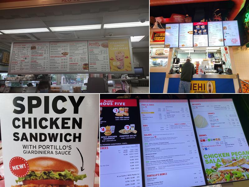 Portillo's & Barnelli's Schaumburg Menu