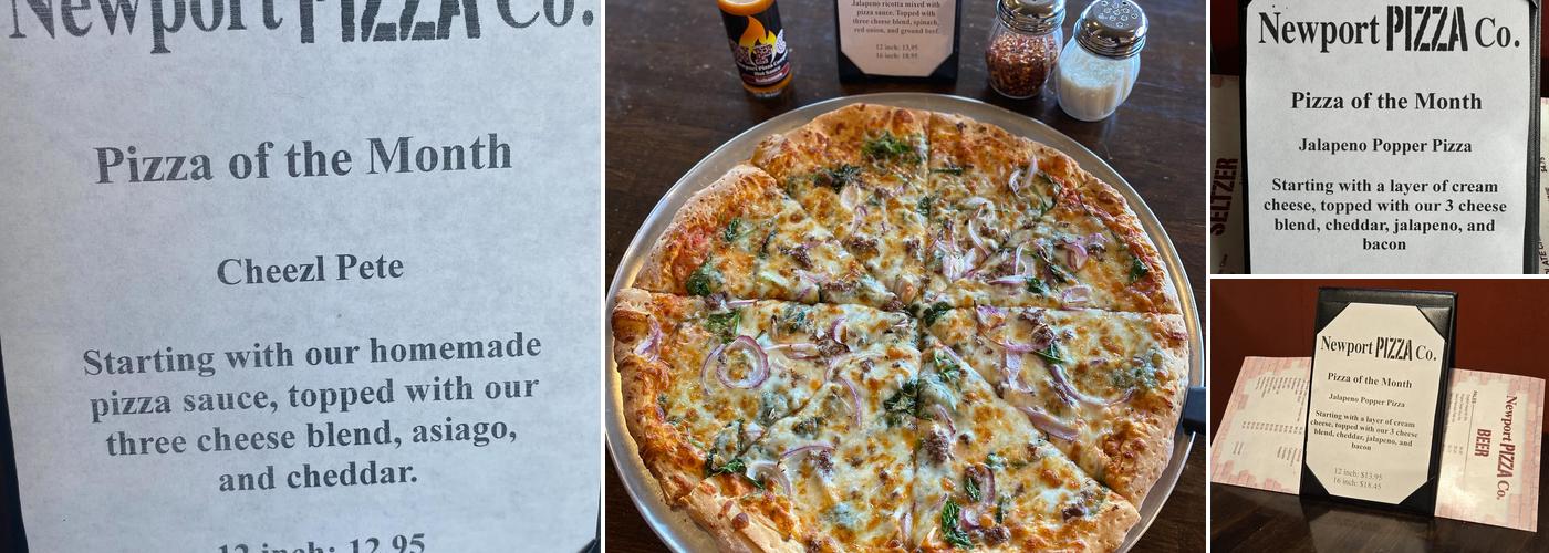 Newport Pizza Company Menu
