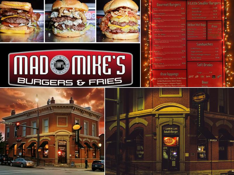 Mad Mike's Burgers & Fries Menu