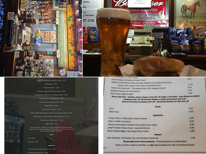 Herb & Thelma's Tavern Menu