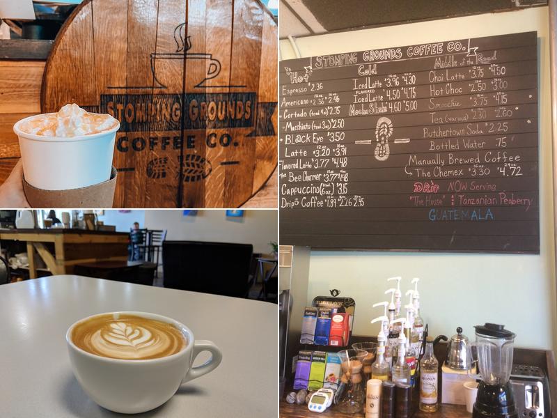 Stomping Grounds Coffee Co. Menu