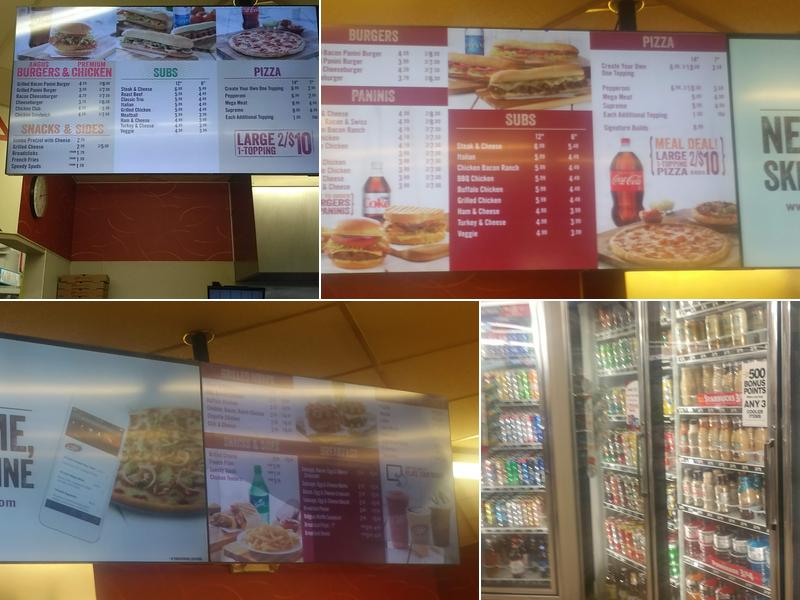 Speedway Menu