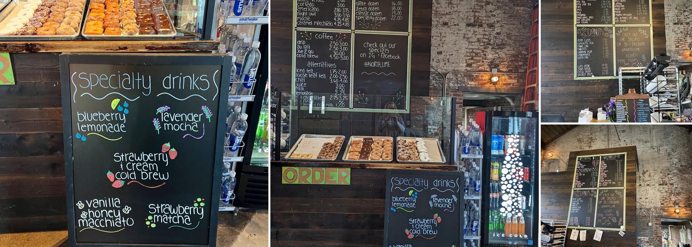 North Lime Coffee & Donuts - Old Lou Menu