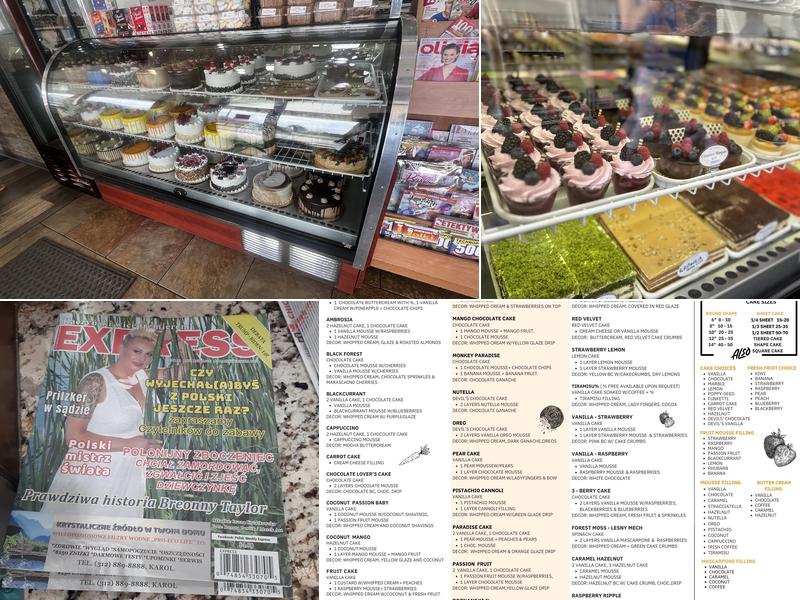 Hanna's Bakery Cafe & Dessert Shop Menu