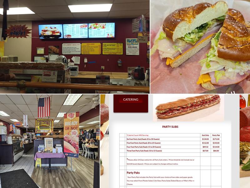 Sub Station II Florence Kentucky Menu