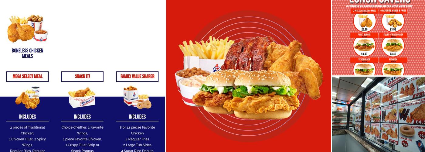 Favorite Chicken & Ribs Dagenham Menu