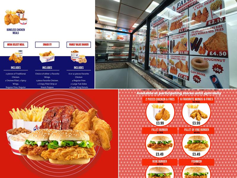 Favorite Chicken & Ribs Dagenham Menu