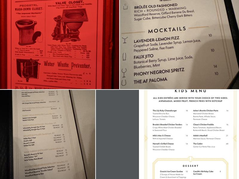 Carlo & Johnny By Jeff Ruby Menu