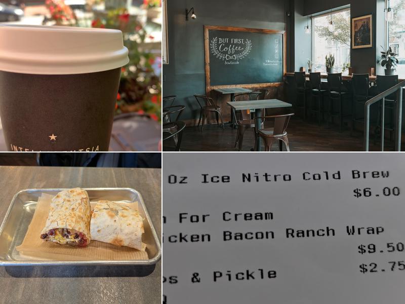 The Bow Tie Cafe Menu