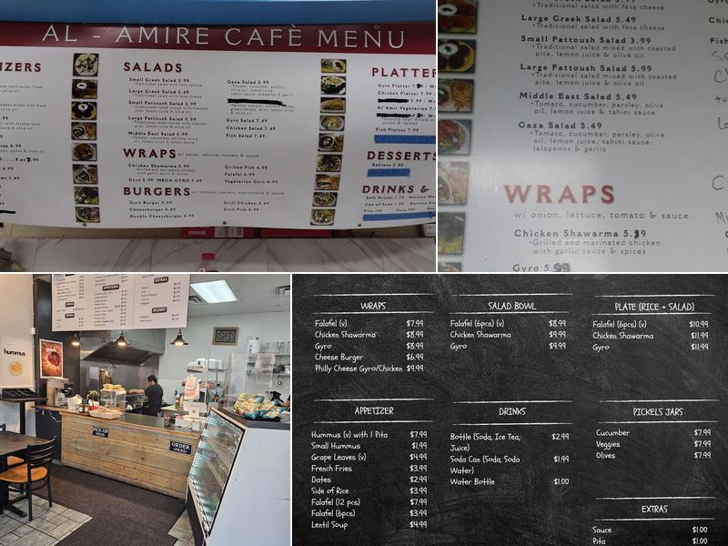 Al-Amir Cafe Menu