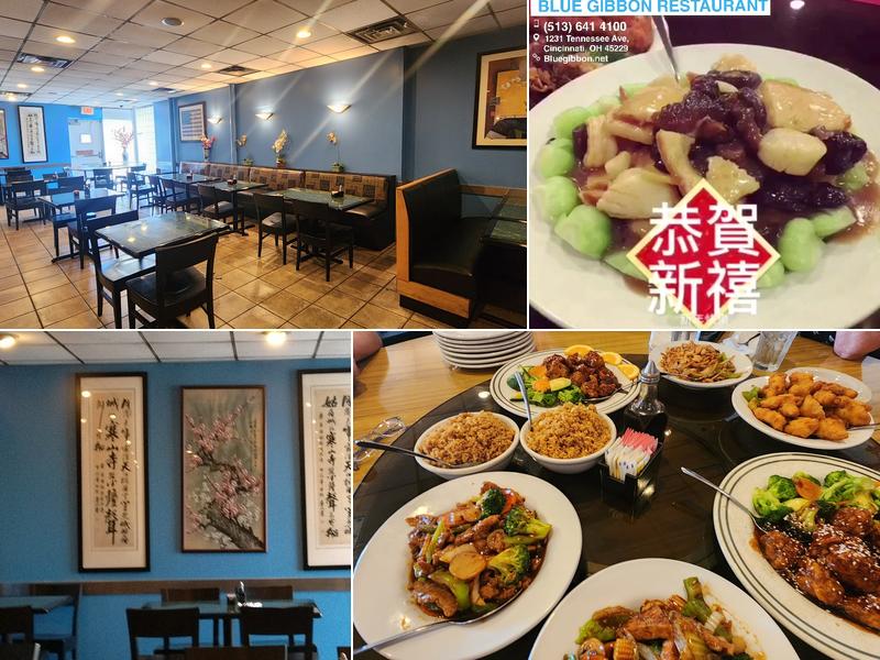 Blue Gibbon Chinese Restaurant Menu