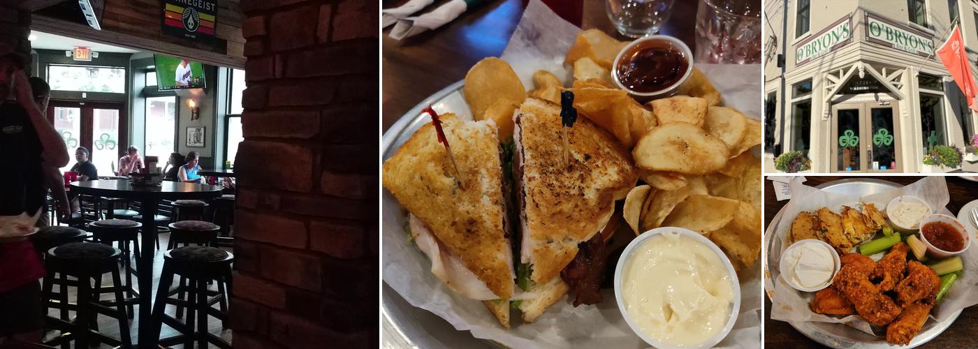 O'Bryon's Bar & Grill Menu