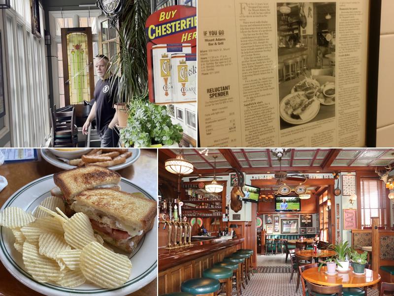 Mt. Adams Bar & Grill Menu