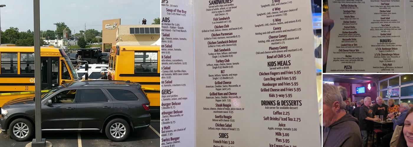 Patrick's Sports Bar & Grill Menu