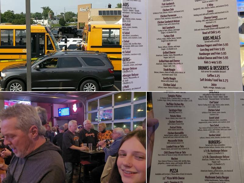 Patrick's Sports Bar & Grill Menu