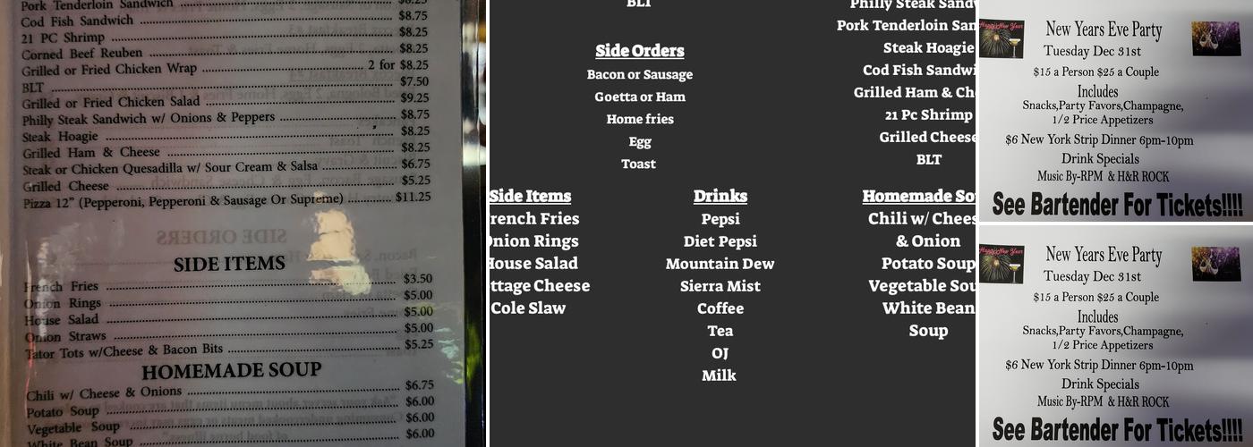 Peecox Menu
