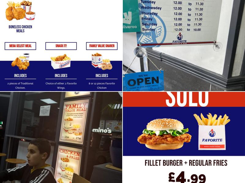 Favorite Chicken & Ribs Enfield Lancaster Road Menu