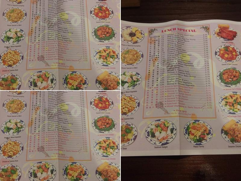Trays Garden Menu