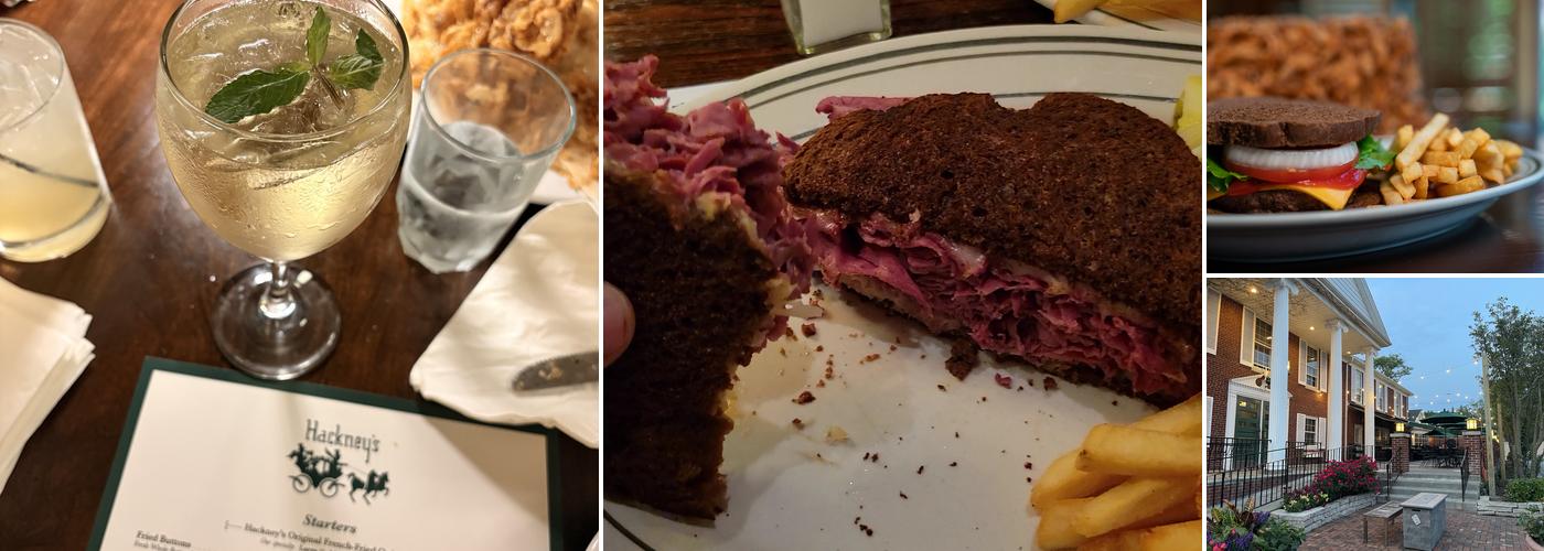 Hackney's On Lake Menu