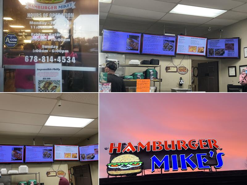 Hamburger Mike's Menu