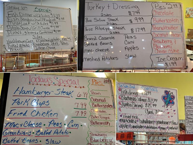 Esto Country Store Menu