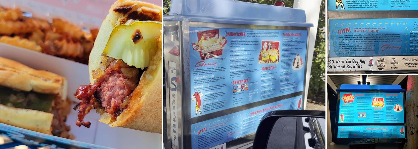 Superdawg Drive-In Menu