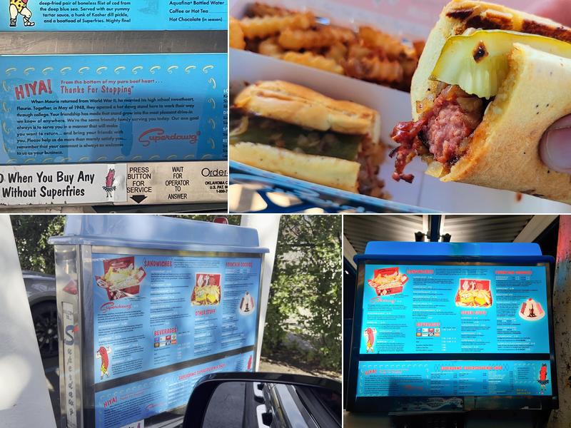 Superdawg Drive-In Menu