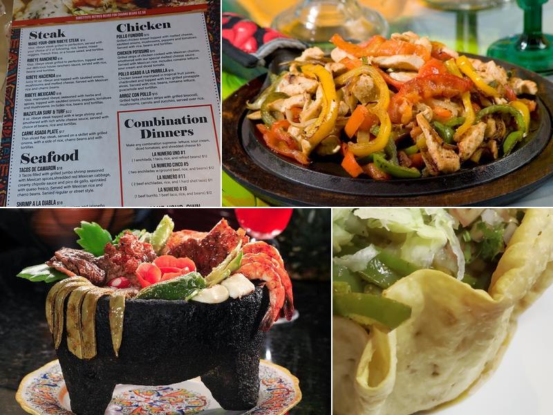 Castillo Real Mexican Cocina & Bar Menu