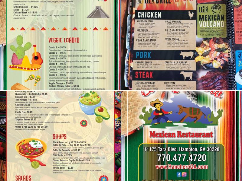 Ranchero Menu