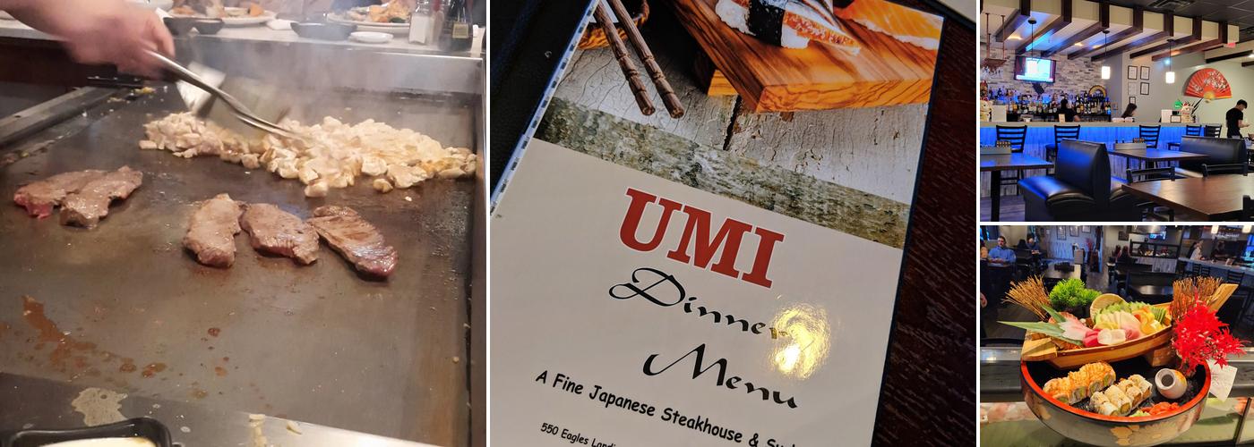 UMI Japanese Steak House Menu