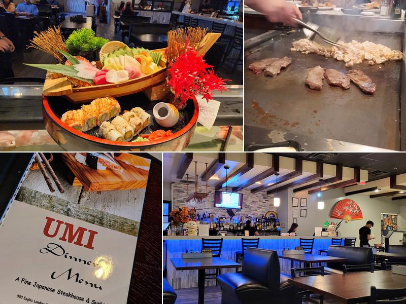 UMI Japanese Steak House Menu