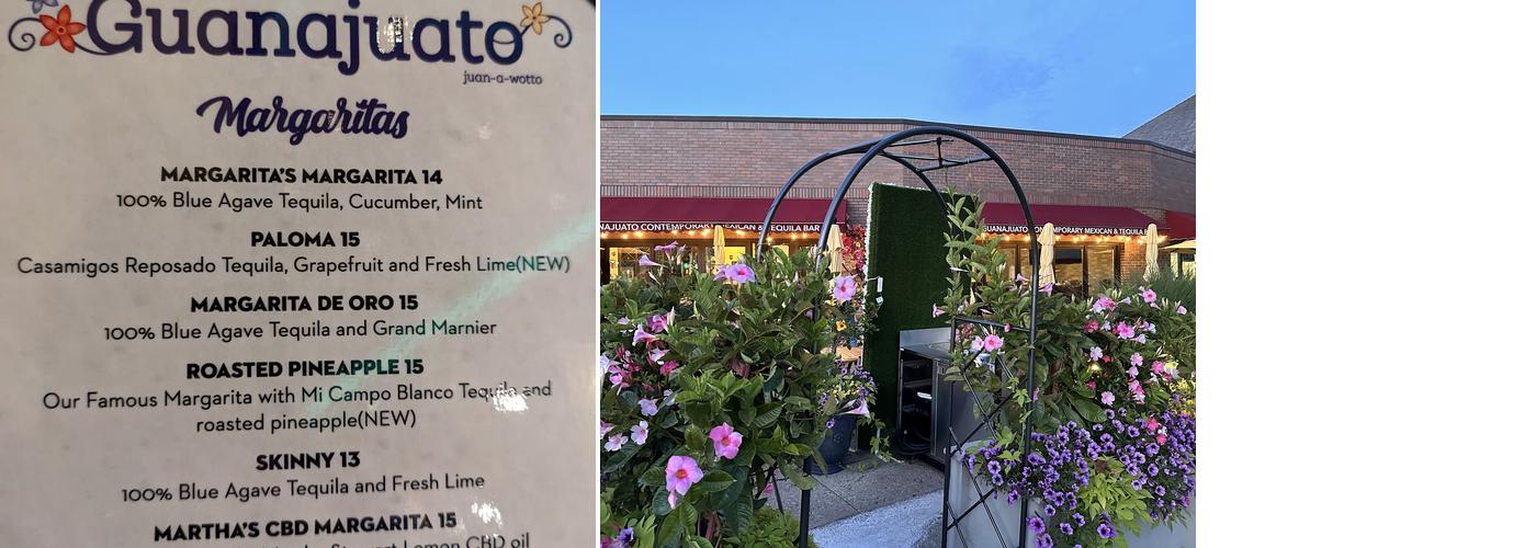 Guanajuato Contemporary Mexican & Tequila Bar Menu