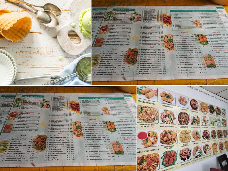 China Star Restaurant Menu