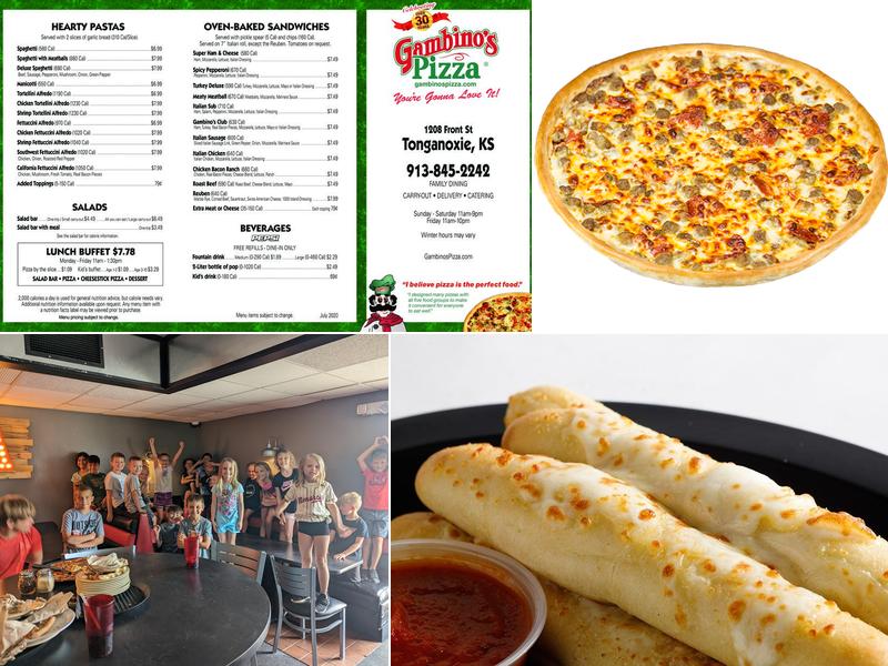 Gambino's Pizza Menu