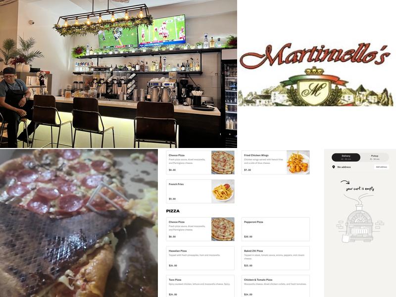 Martiniello's Menu
