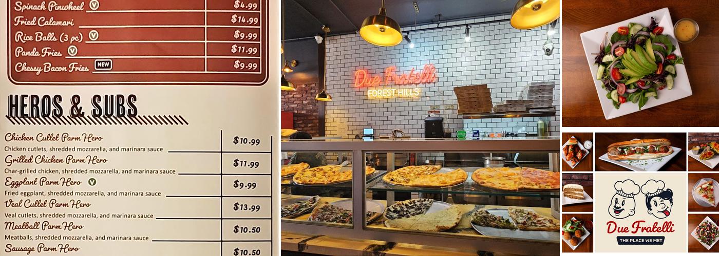 Due Fratelli Menu